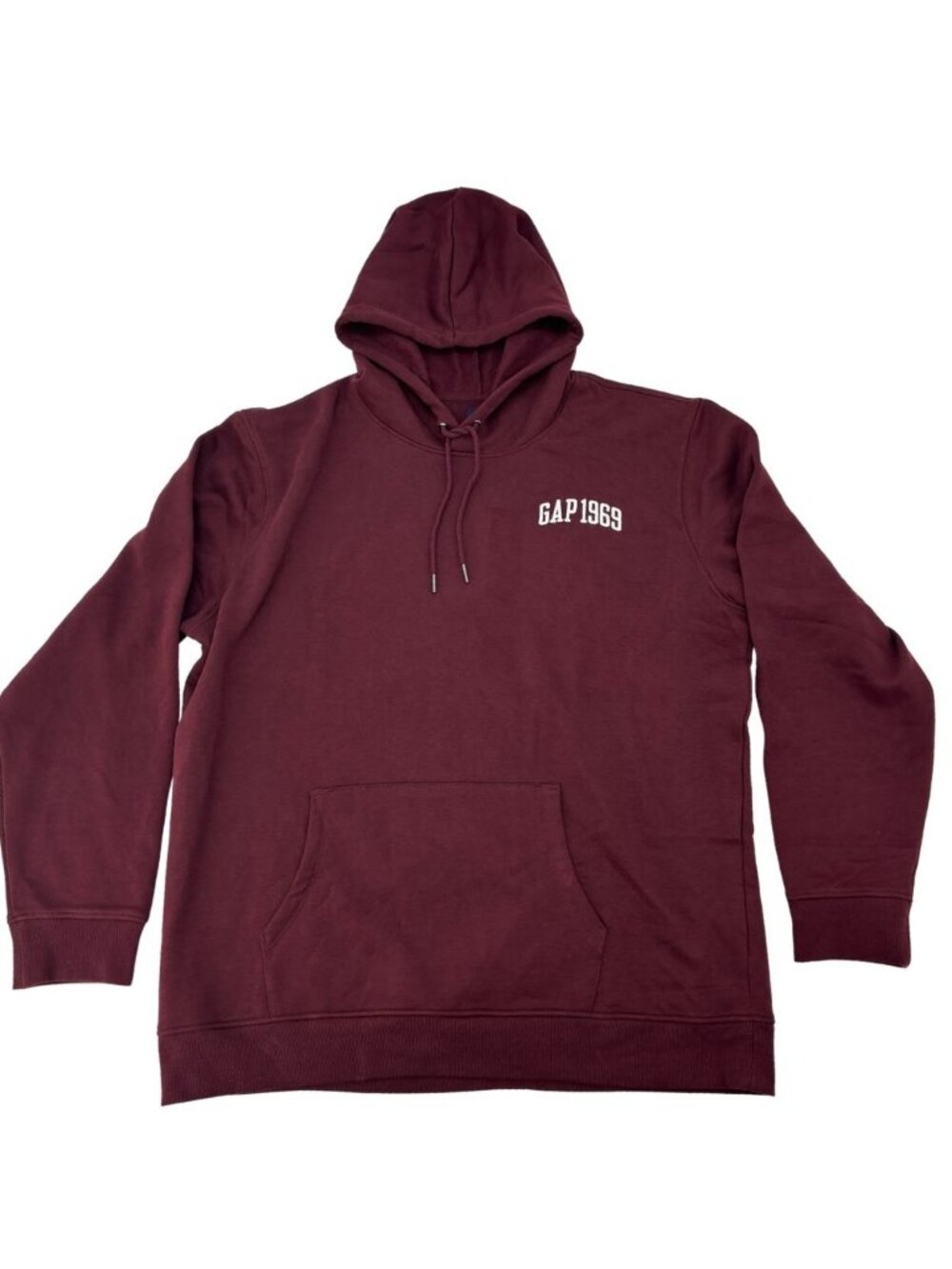 Gap Men's Hoodie | Fleece Lined | Wine | Size Extra Extra Large **NEW